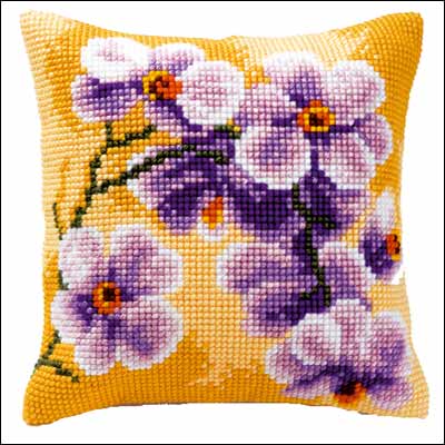 COUSSIN ORCHIDEE