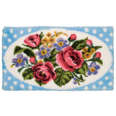 TAPIS ROSES